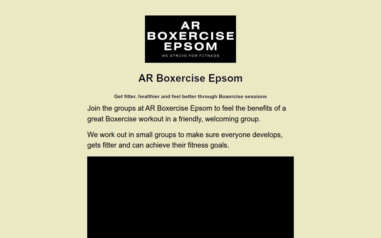 AR Boxercise Epsom
